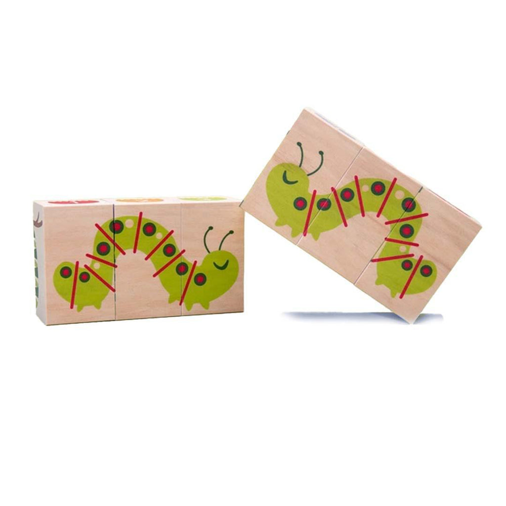 Blocks - Garden Environment (Set of 6) by Uncle Goose