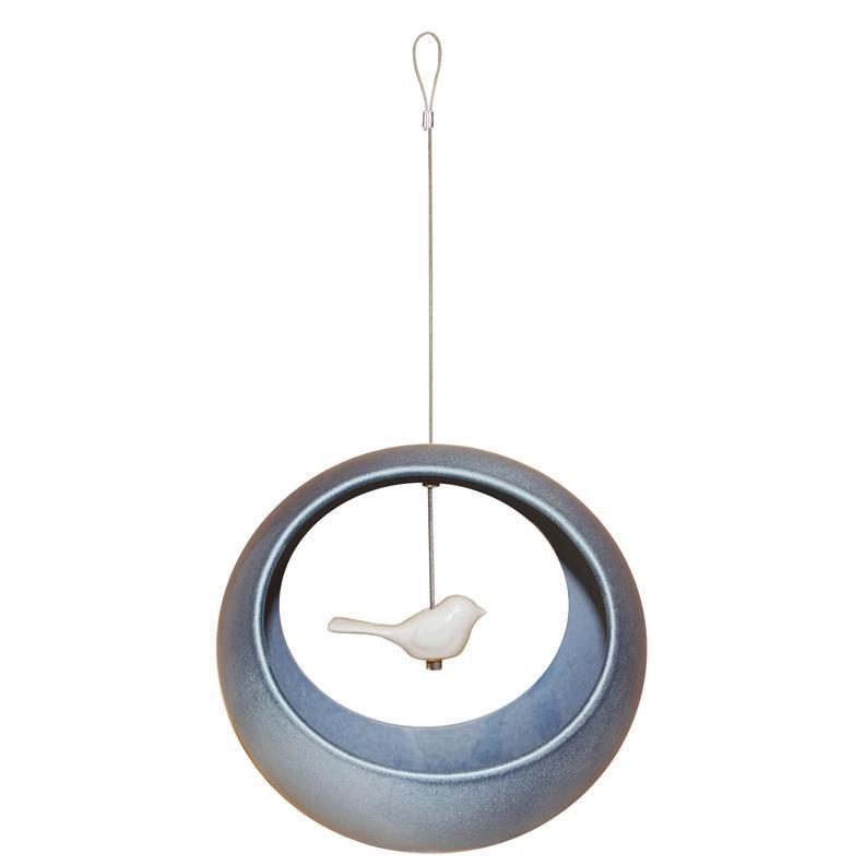 Bird Feeder - Birdie (Bluestone) by Coppa Collaborative