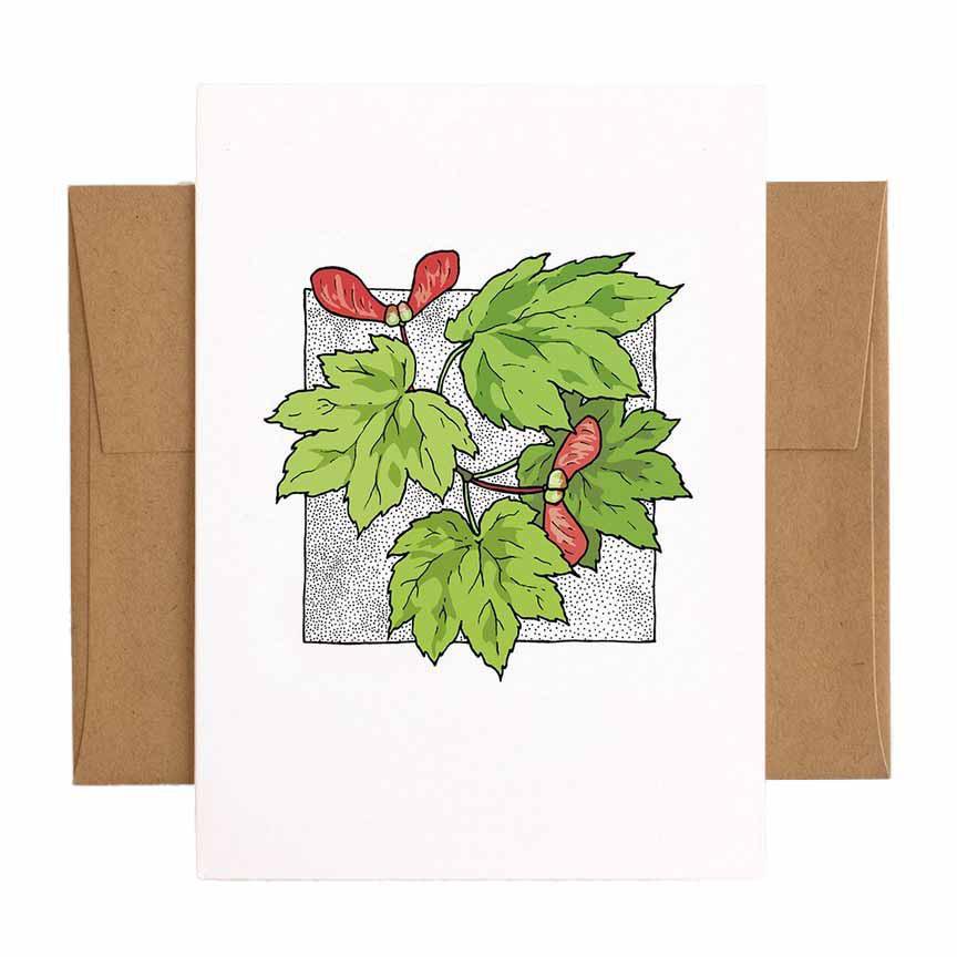 Card - All Occasion - Vine Maple by Lauren Nishizaki Designs