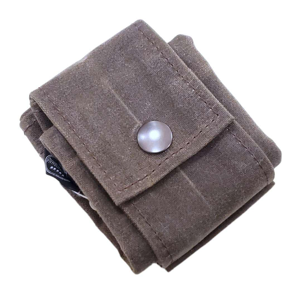 Bag - Foraging Pouch - Waxed Canvas Tan by PNW Bushcraft