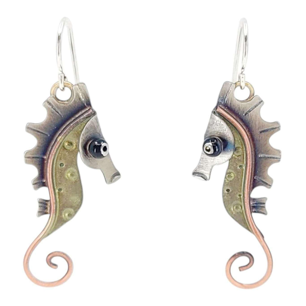 Earrings - Seahorse by Chickenscratch