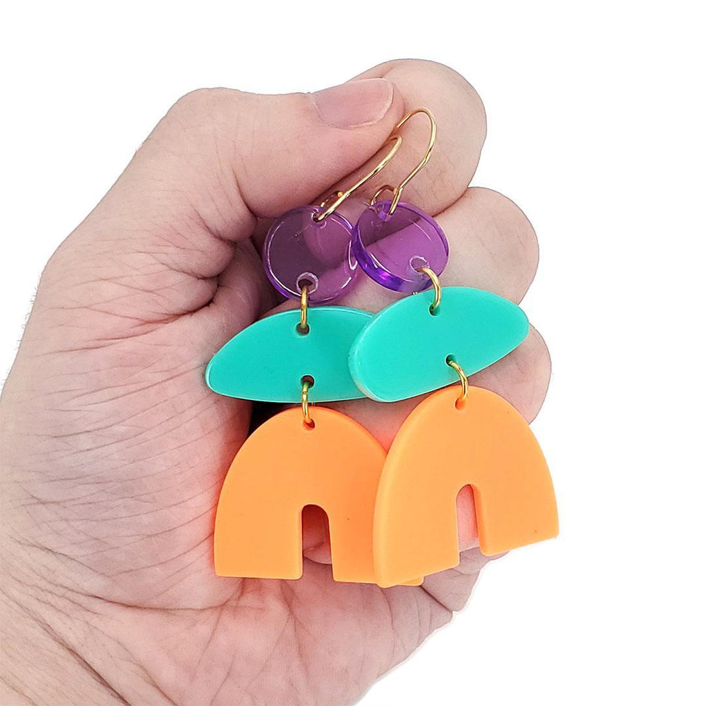 Earrings - Chubby Arch (Sunset Pop) by Chubby Bunny