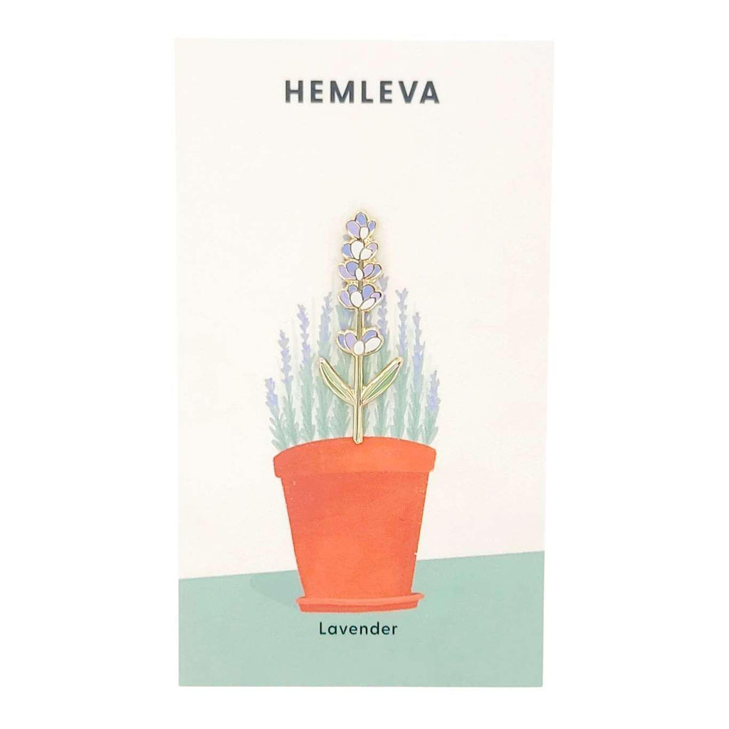 Enamel Pin - Lavender by Hemleva