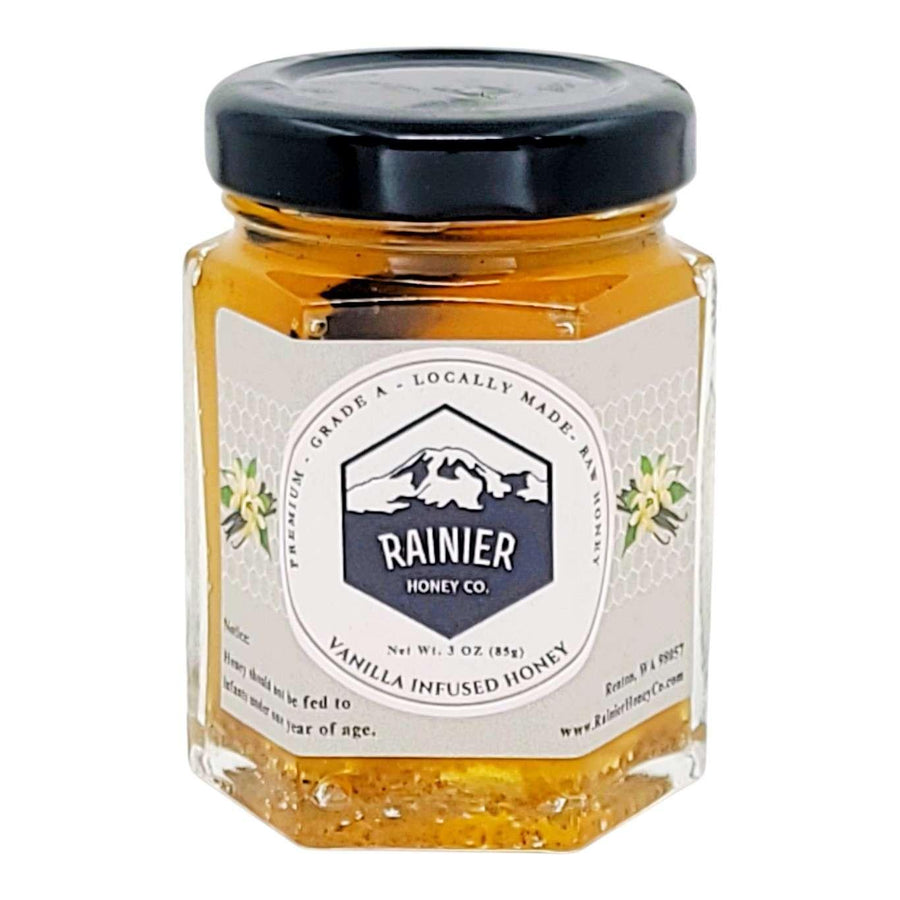 Honey - 3 oz - Vanilla Sea Salt Infused Honey by Rainier Honey Co, image 1 of 6