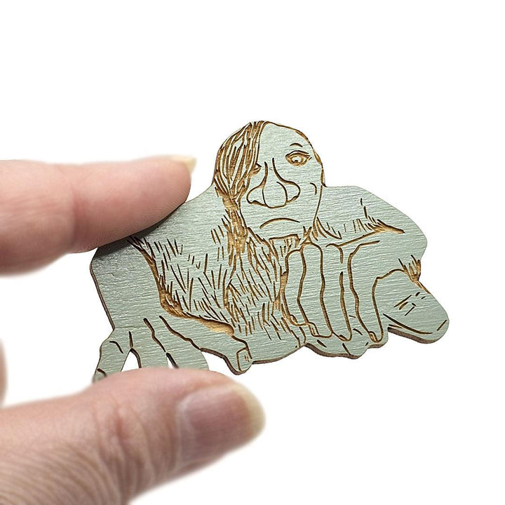 Magnets - Small - Fremont Troll (Aqua Sage) by SnowMade
