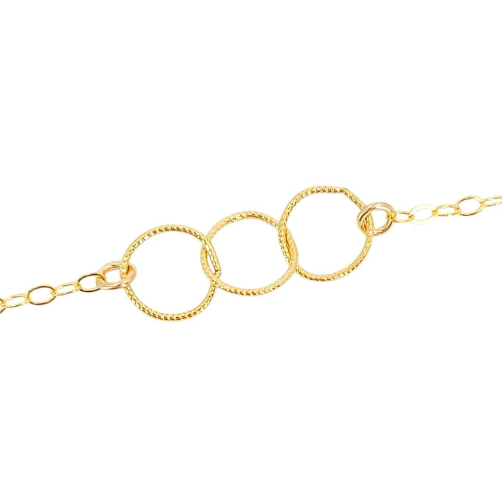 Bracelet - Trio (14k Yellow Gold Fill) by Foamy Wader