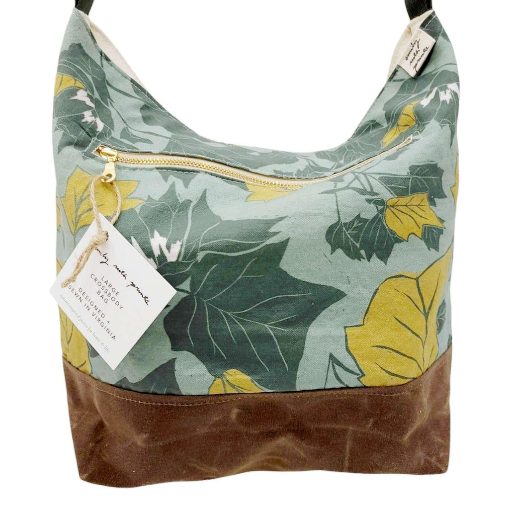 Bag - Large Cross-Body (Tulip Poplar) by Emily Ruth Prints