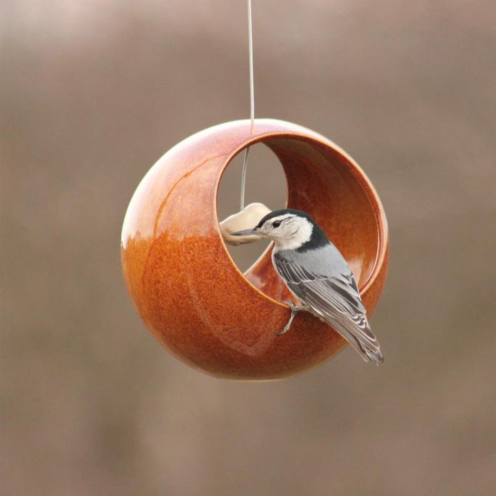 Bird Feeder - Birdie (Cinnamon) by Coppa Collaborative