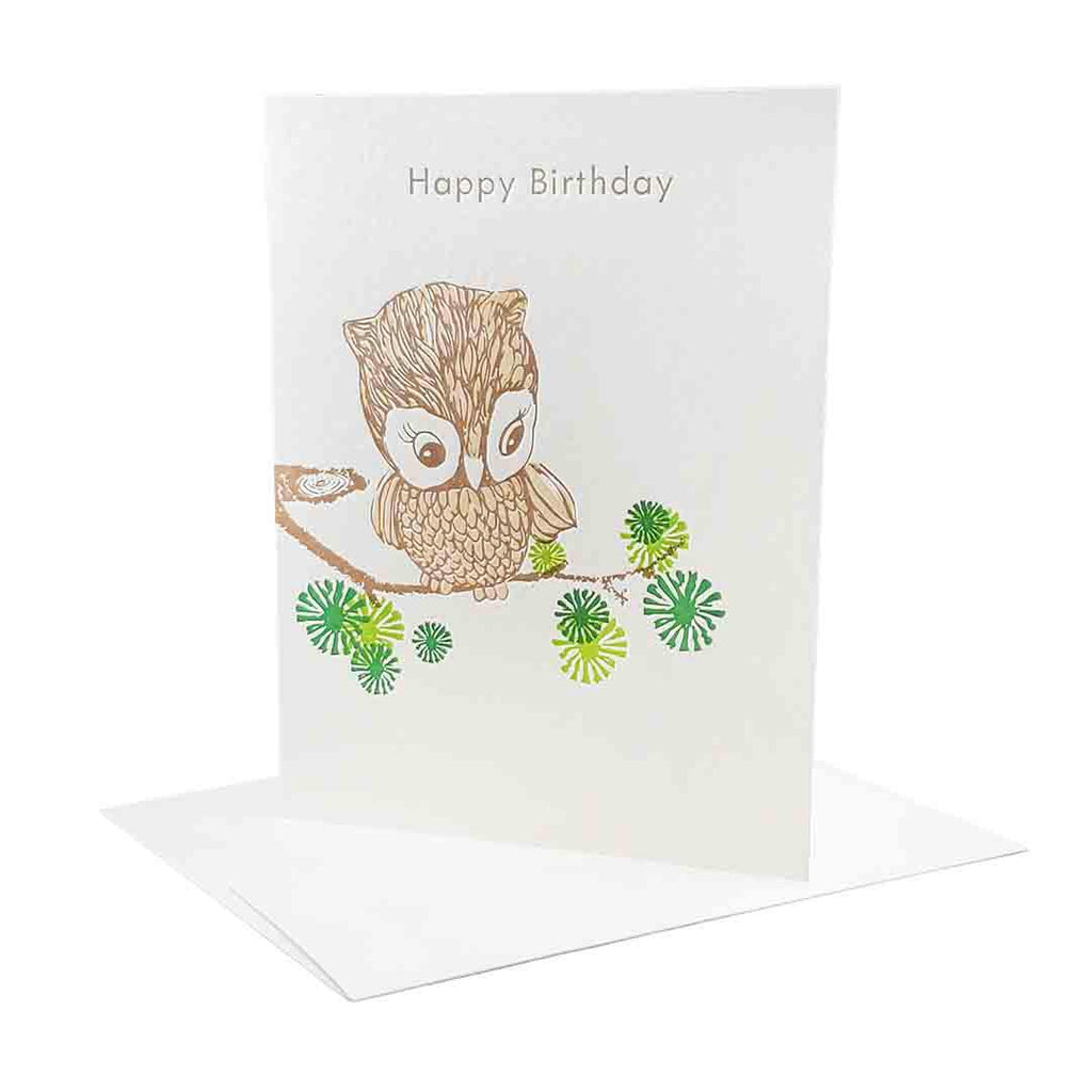 Card - Birthday - Owl Happy Birthday by Ilee Papergoods