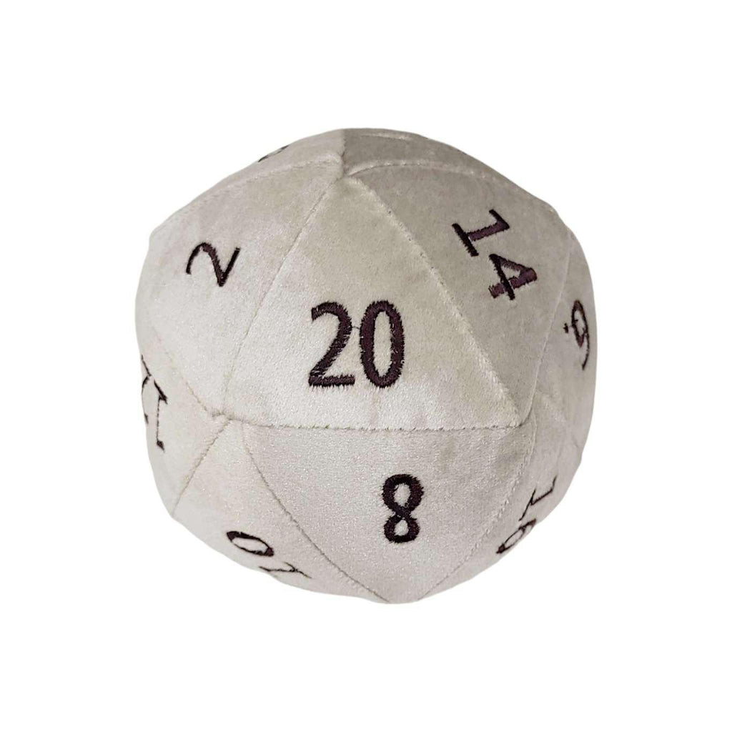 Plush - Small D20 in Assorted Grays and Blacks by Saving Throw Pillows