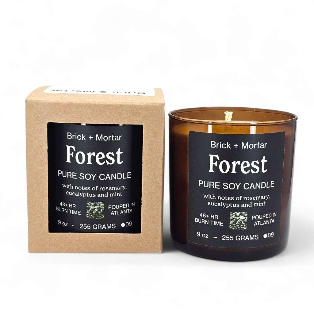 Candle 9oz - Forest by Brick + Mortar