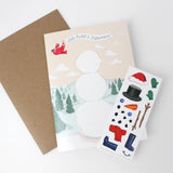 Card - Holiday - Build a Snowman by Inklings Paperie, image 3 of 6