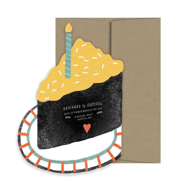 Card - Birthday - Piece of Cake by Isatopia