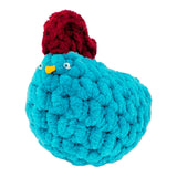 Plush Toy - Pocket Chicken (Teal Assorted) by Moyo Workshop, image 3 of 4