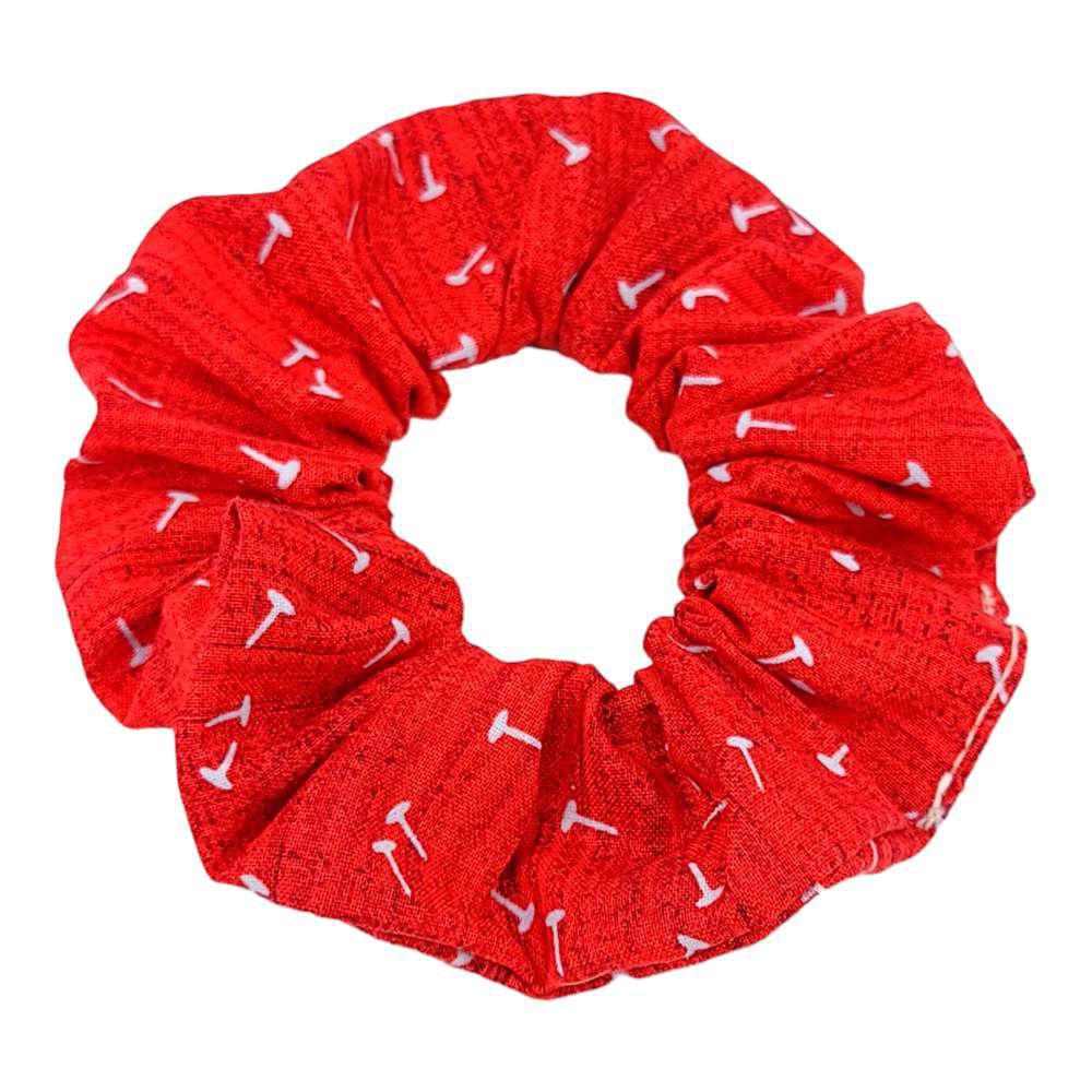 Hair Accessory - Classic Scrunchy in Red Nails by imakecutestuff