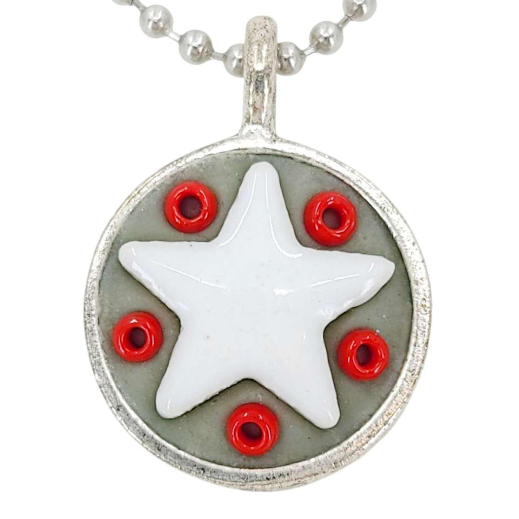 Necklace - Star Baby (White Stars) by XV Studios