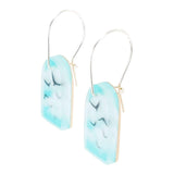 Earrings - Blue Skies Drops by Fernworks, image 3 of 5