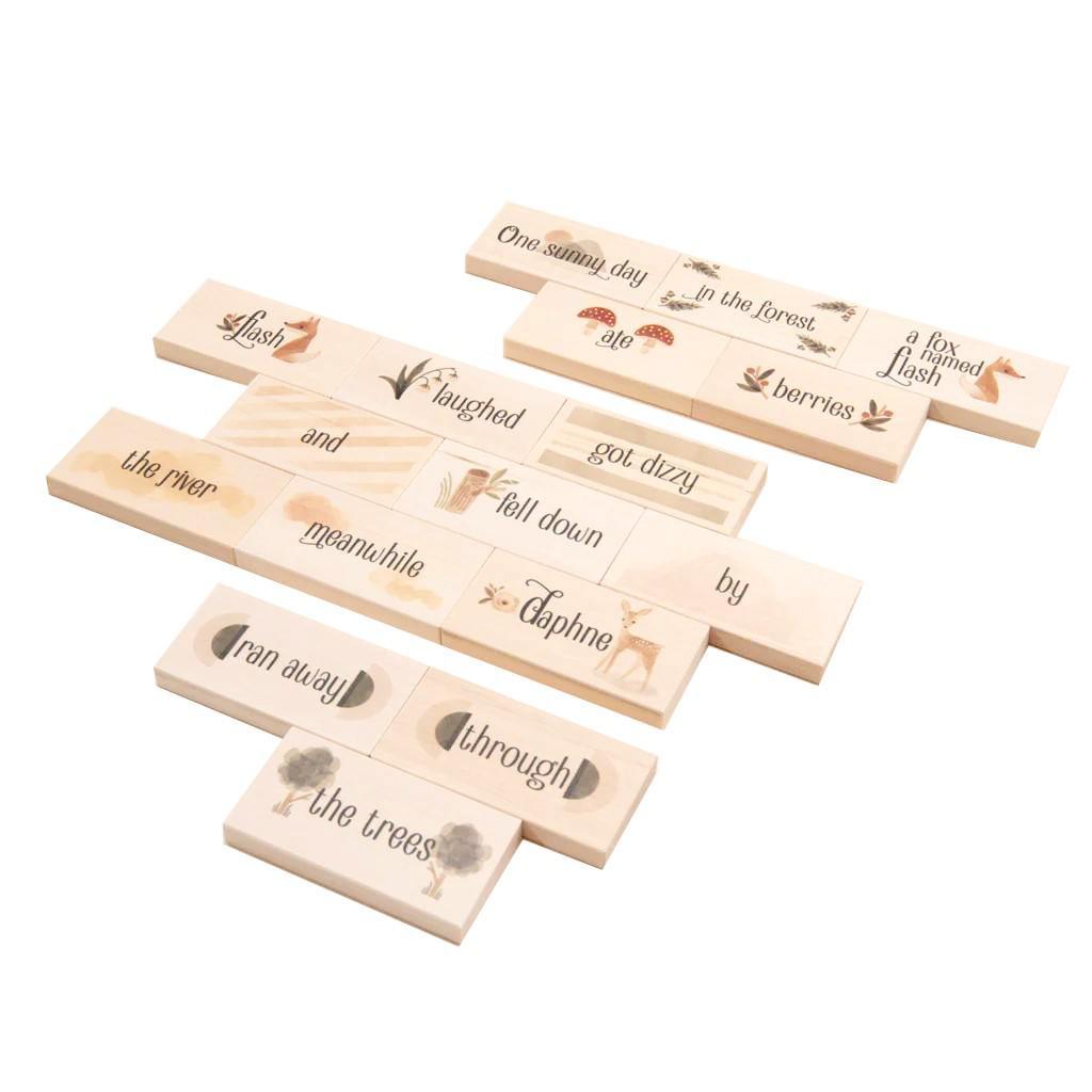 Blocks - Forest Tales Chip Blocks (Set of 32) by Uncle Goose