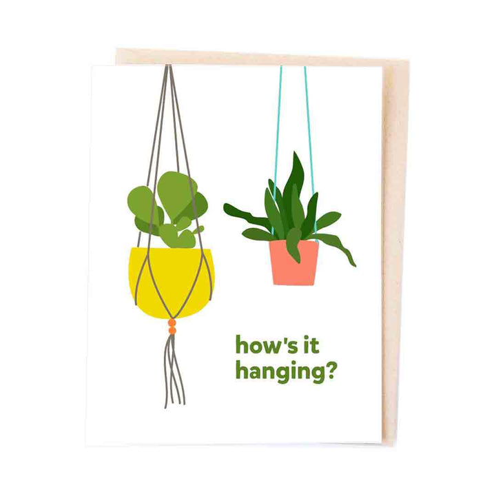 Card - Love & Friends - How's It Hanging by Graphic Anthology