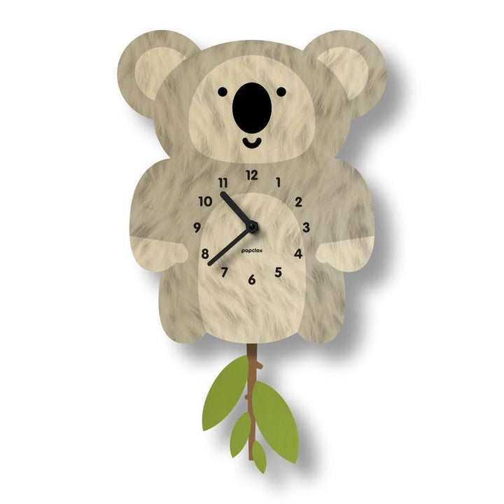 Wood Clock - Koala Pendulum by Popclox