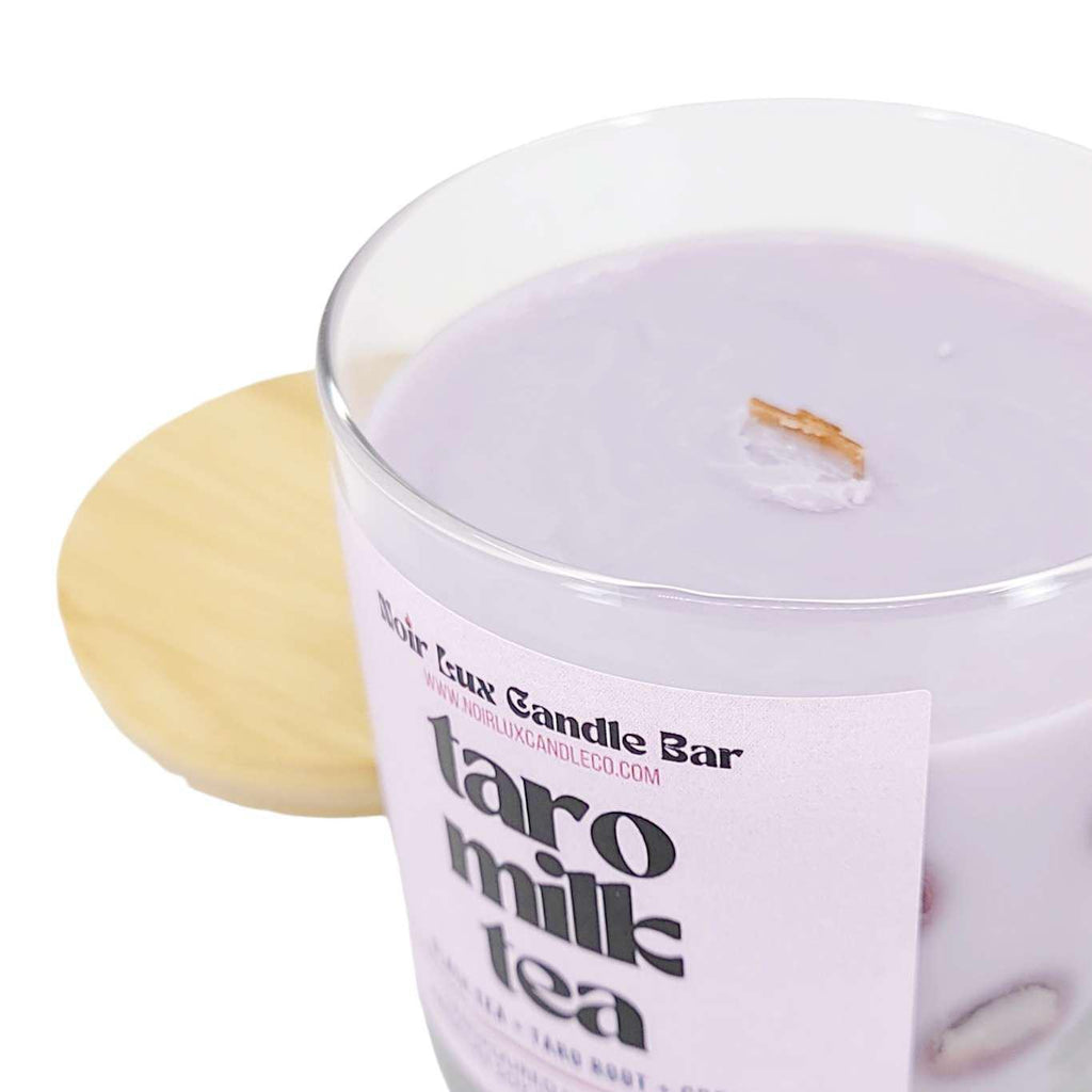 Candle - Taro Milk Tea Boba by Noir Lux Candle Co.