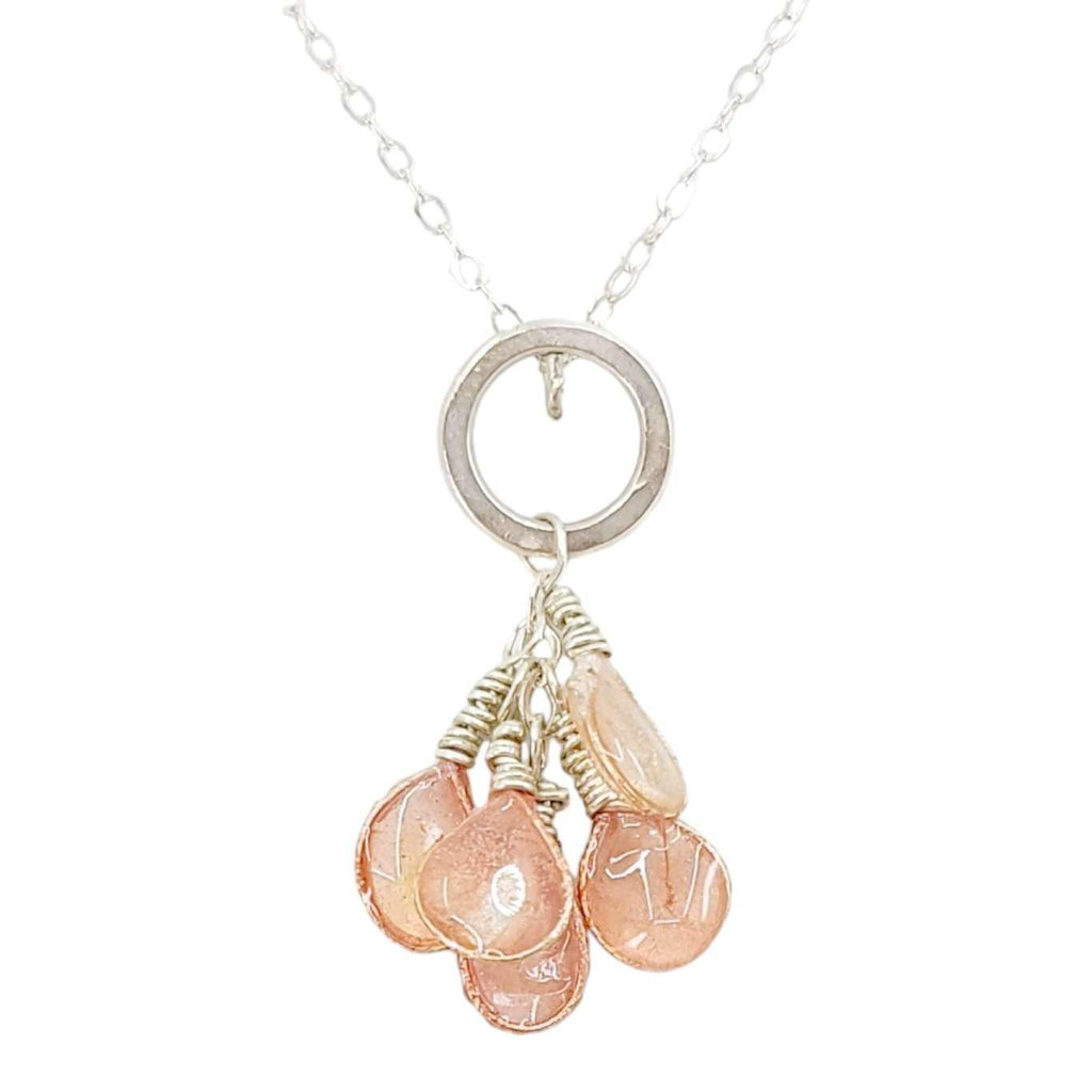 Necklace - Elderberry (Blush) by Verso Jewelry