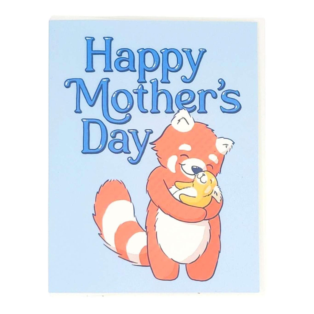 Card - Mother's Day - Red Panda by Semi Sweet Press