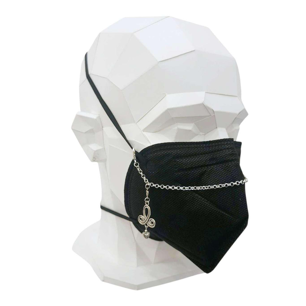 Mask Chain - Side Dangle (Celtic Loop) by Tiny Aloha