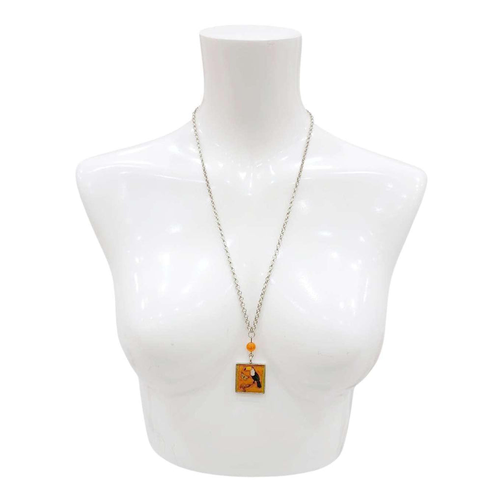 Necklace - Toucan (Orange) by XV Studios