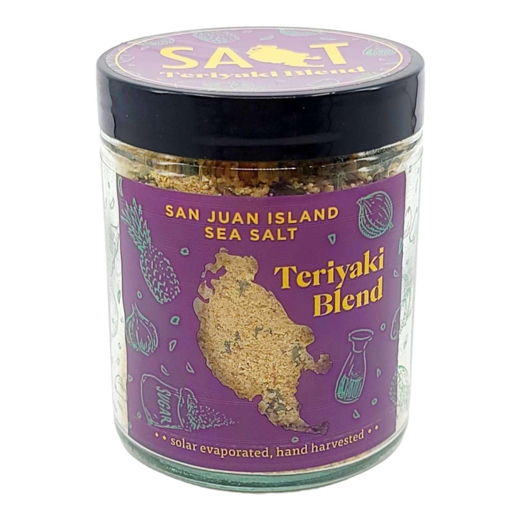 Single Jar - 4 oz - Teriyaki Seasoning Blend by San Juan Island Sea Salt