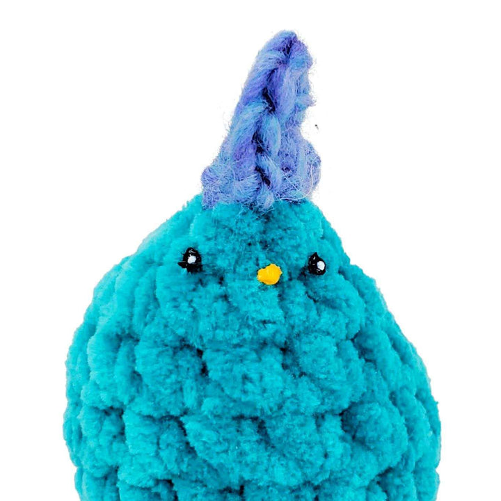 Plush Toy - Pocket Chicken (Teal - Assorted) by Moyo Workshop