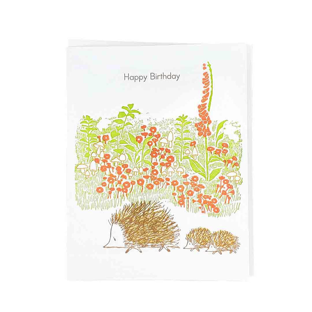 Card - Birthday - Hedgehogs Birthday by Ilee Papergoods