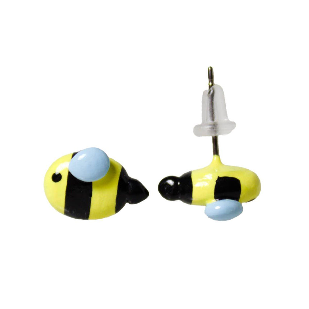 Earrings - Bee Studs by Mariposa Miniatures