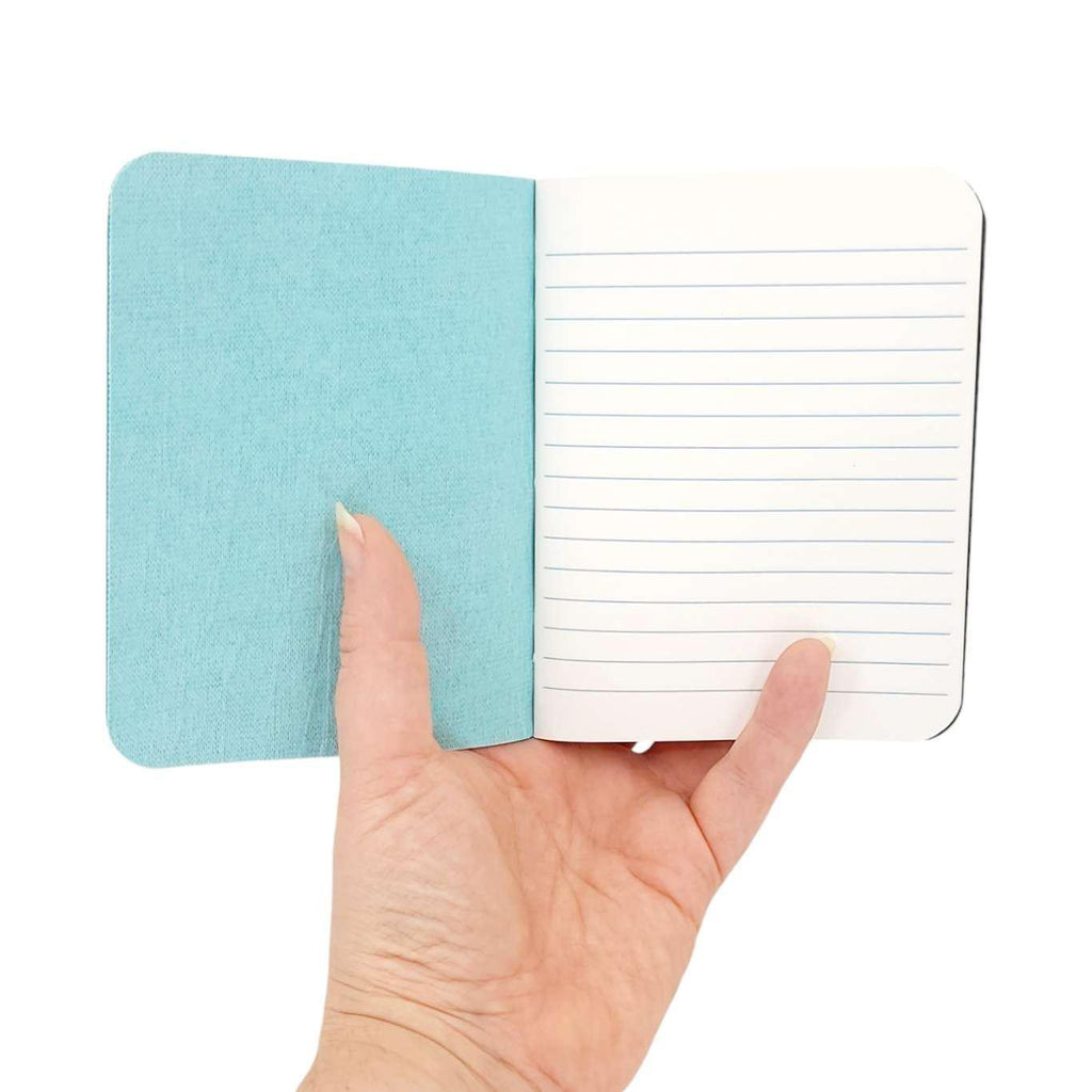 Journal - Teal Mixed Paper Notebook (Large or Small) by Original Brooks