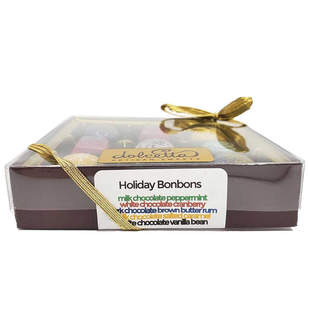 Holiday Bonbons - 9 Piece Holiday Assortment by Dolcetta Artisan Sweets