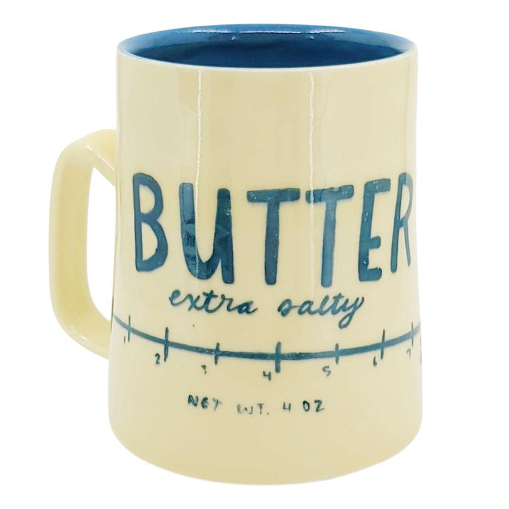Mug - Extra Salty Butter Mug (14-16oz) by City in Bloom Ceramics