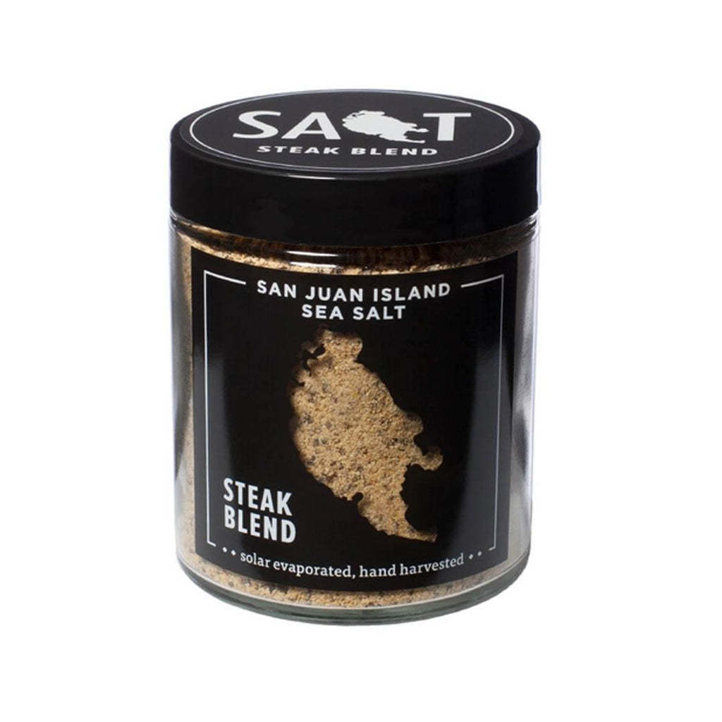 Single Jar - 4.5oz - Steak Seasoning Blend by San Juan Island Sea Salt