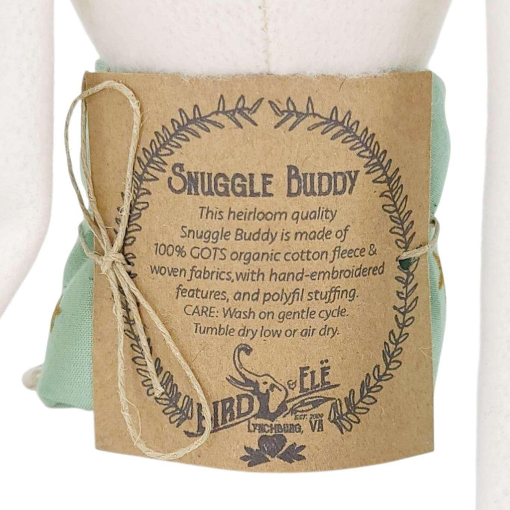 Plush - Bunny Snuggle Lovey (Starry Frost) by The Bird & Elephant