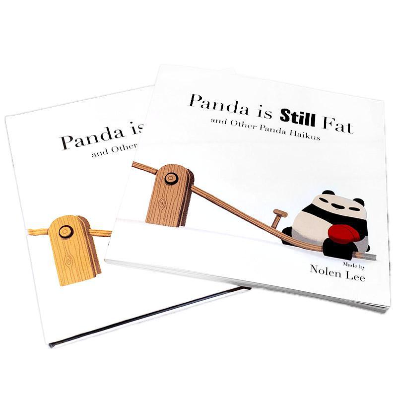 Book 2 - The Panda is STILL Fat and Other Panda Haikus (Hard or Soft Cover) by Punching Pandas