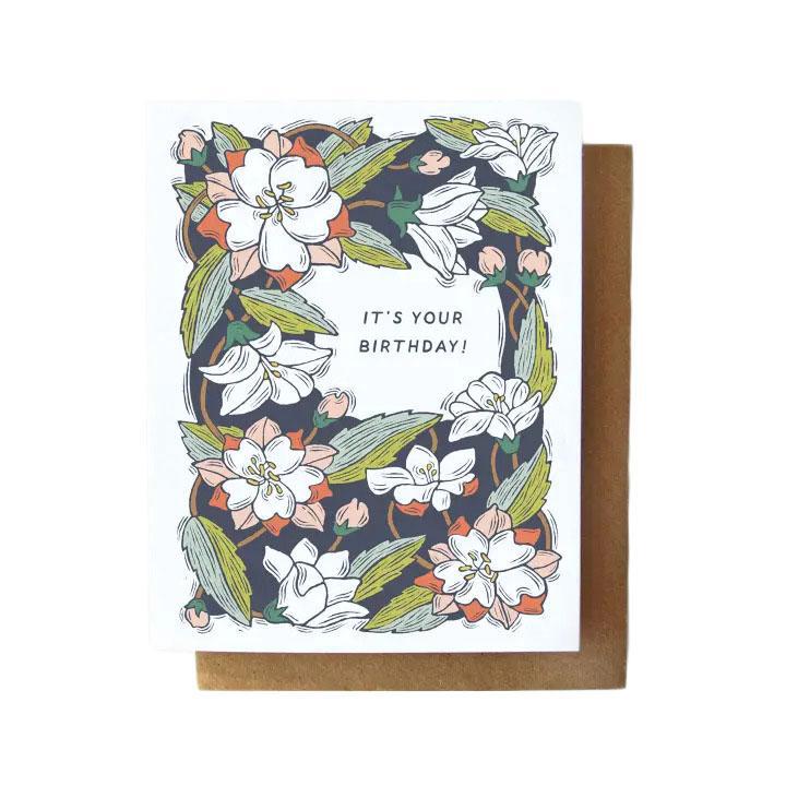 Card - Birthday - Bellflower by Root and Branch Paper Co.