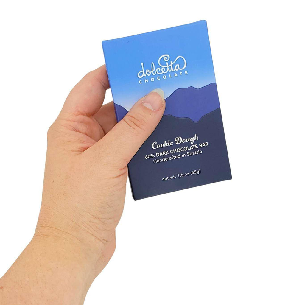 Bar - Cookie Dough (60% Dark Chocolate) by Dolcetta Artisan Sweets
