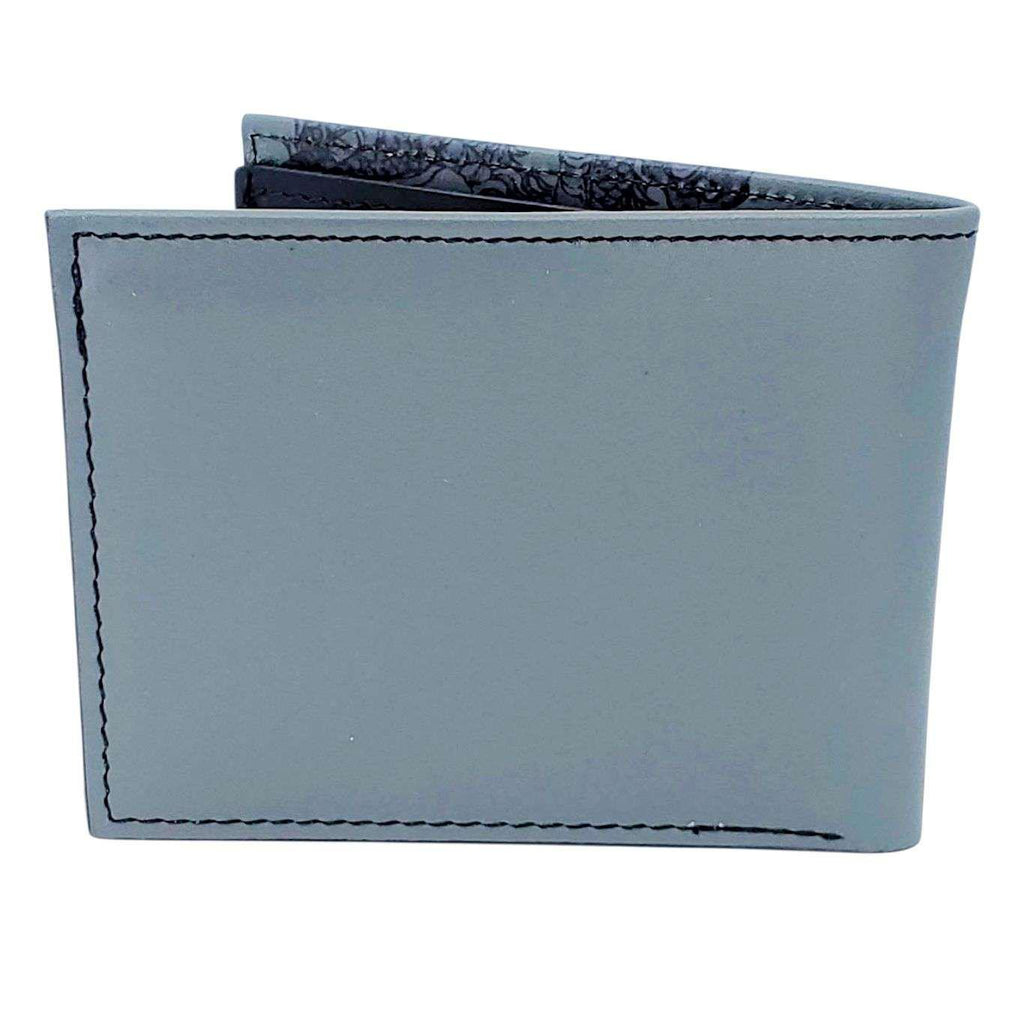 Leather Wallet - Dragon (Gray) by Backerton