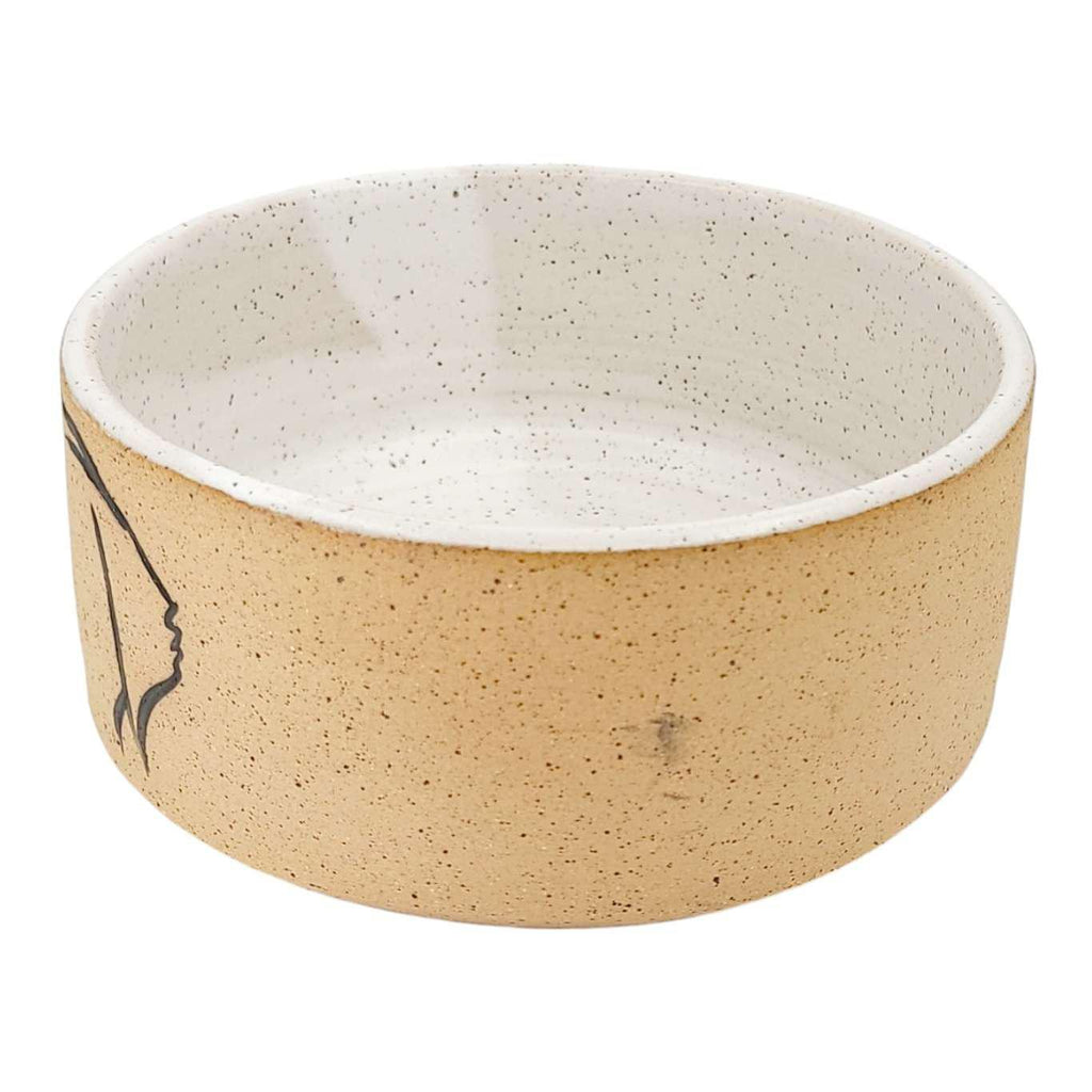 Pet Bowl - Mod Dog (Ceramic) by Hands On Ceramics