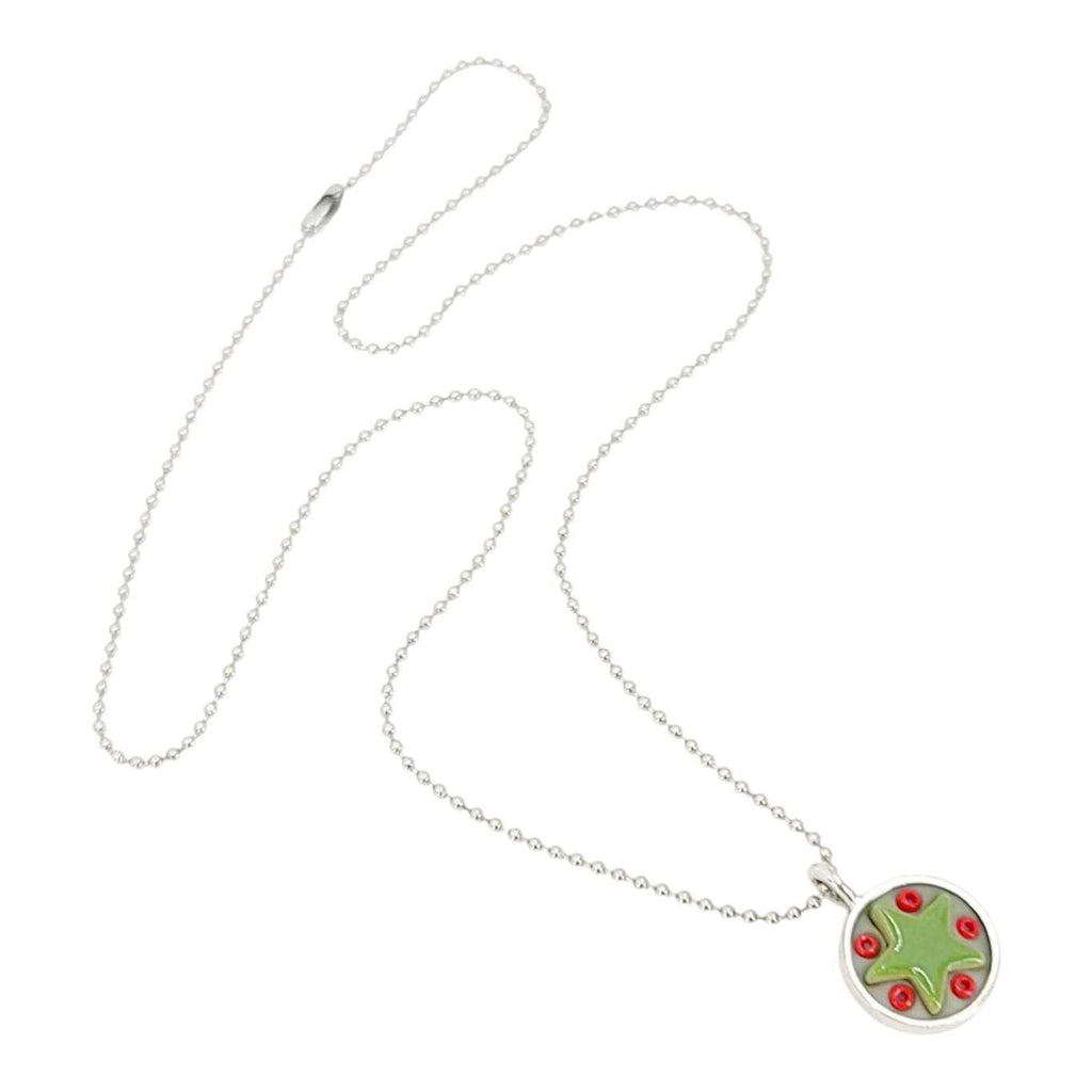 Necklace - Star Baby (Green Stars) by XV Studios