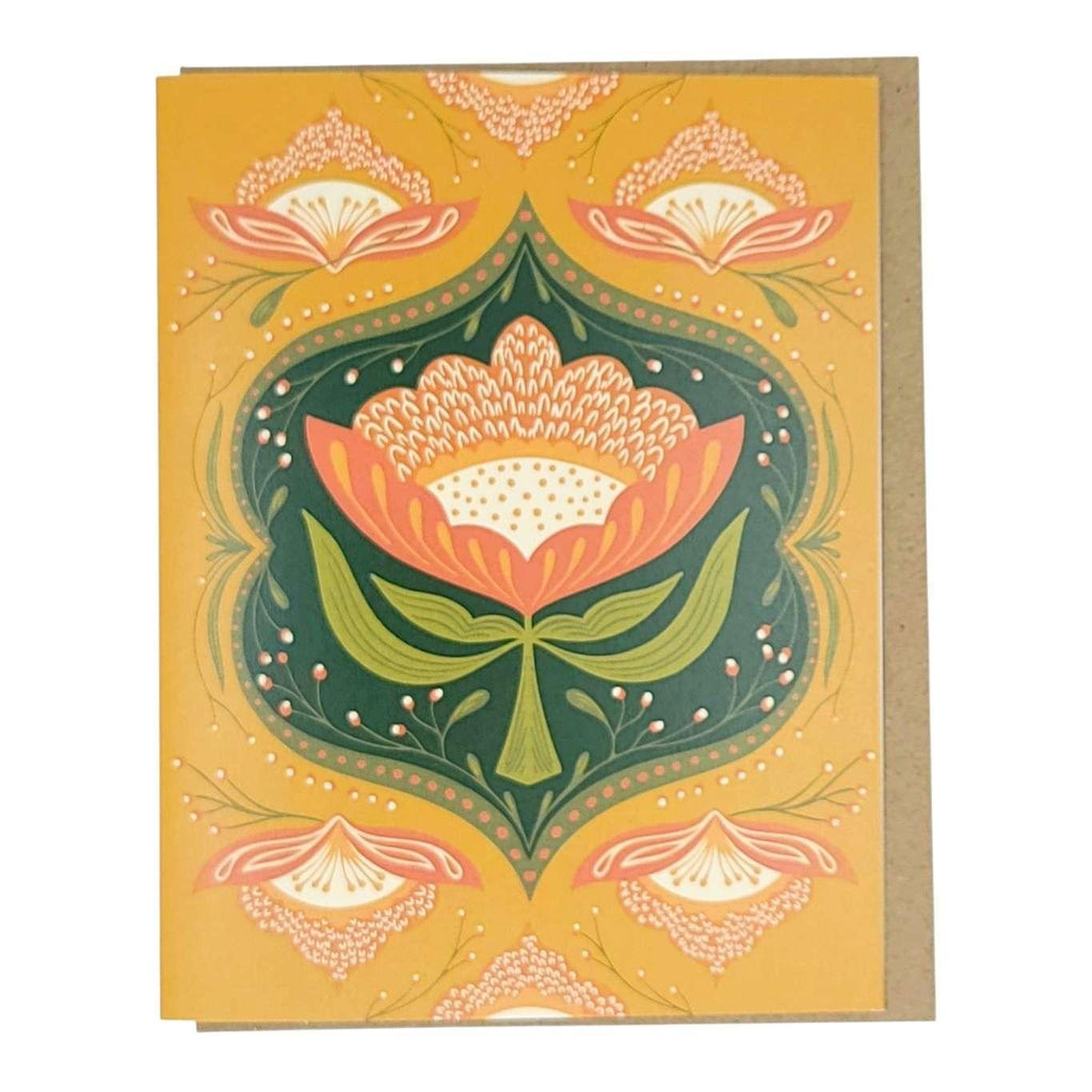 Card - All Occasion - Trellis Blooms by Amicreative