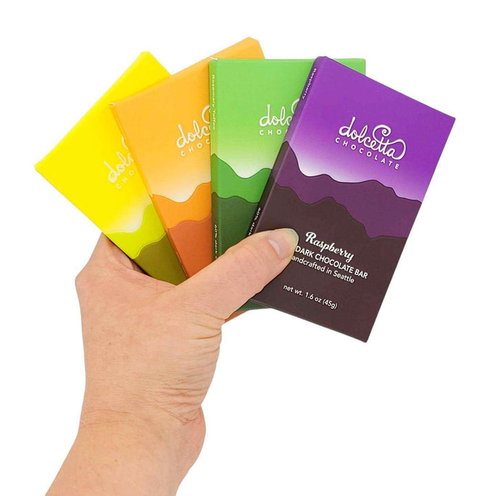 Gift Bundle - Chocolate Bar Assortment (4 Items) by Dolcetta Artisan Sweets