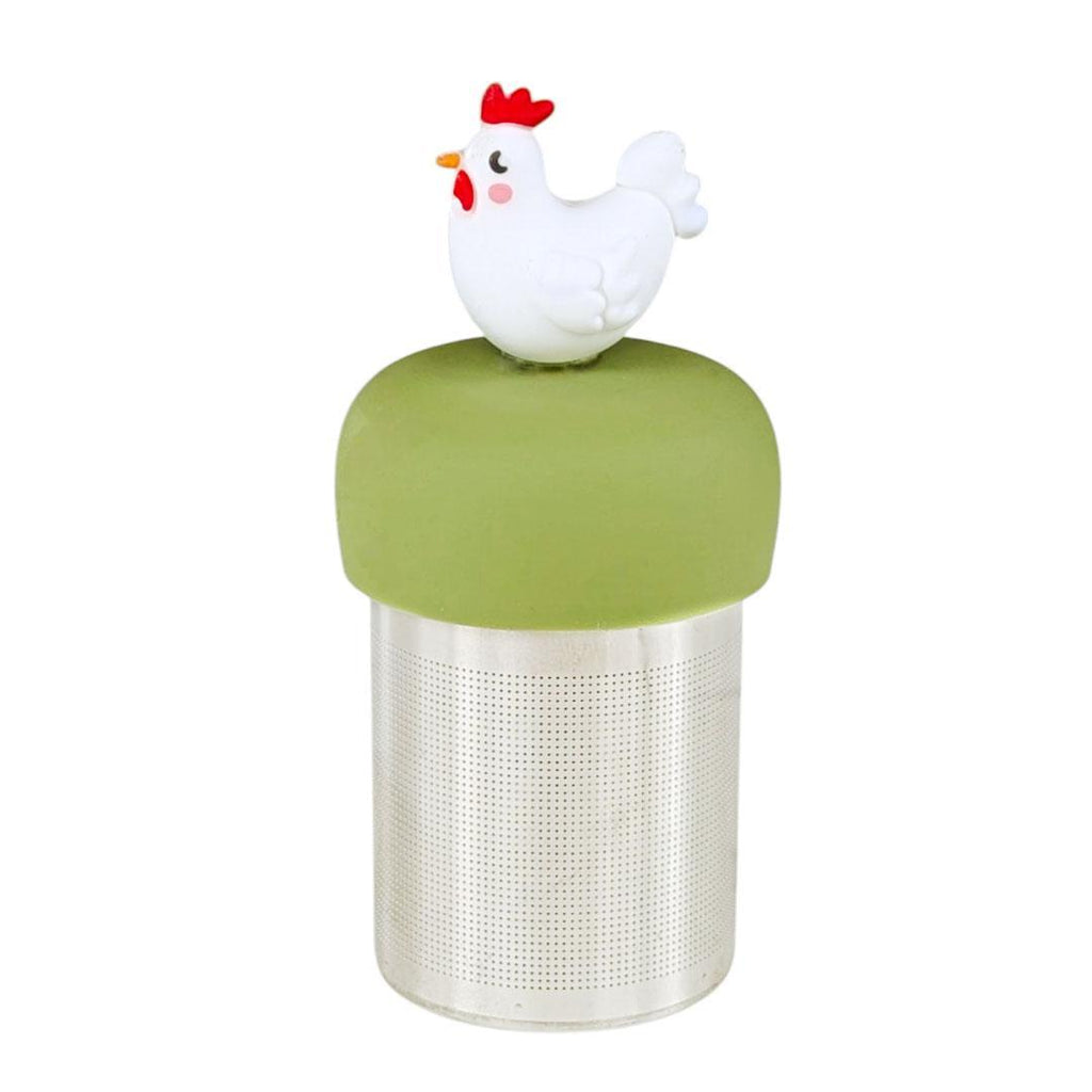 Gift Bundle - Chicken Mug and Tea Infuser Set for Tea Lovers
