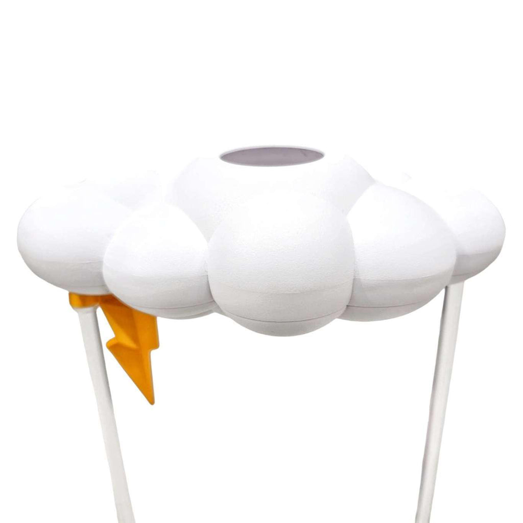 Bundle - White Cloud Plant Waterer with Choice of Charm by The Cloud Makers