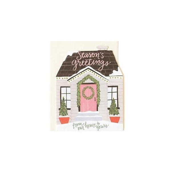 Card - Holiday - Season's Greetings House by 1Canoe2