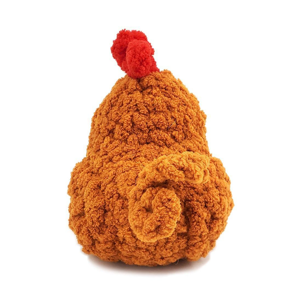 Plush Toy - Lil’ Hen (Rust) by Crittercrafts